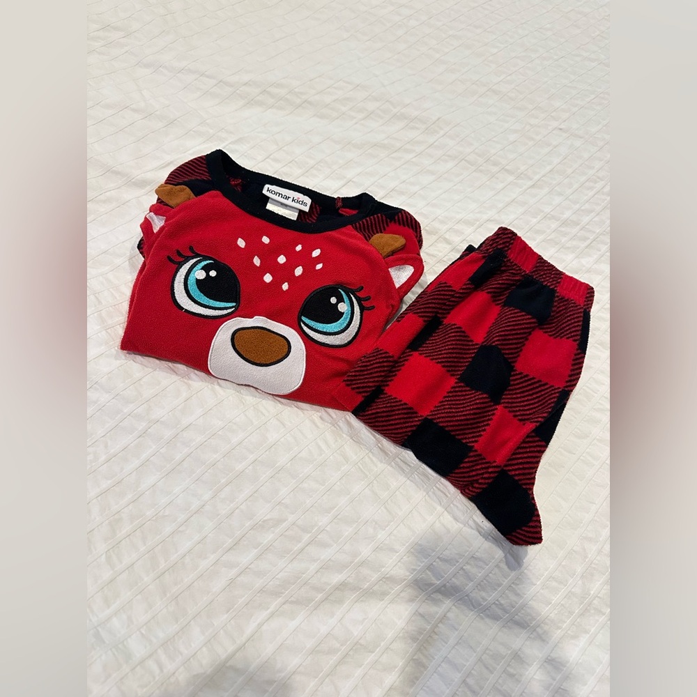 Reindeer Christmas pajama size 7/8